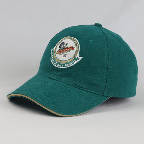 Thrifted Auerbräu Green Cotton Strapback Cap (56-57 cm) |10709