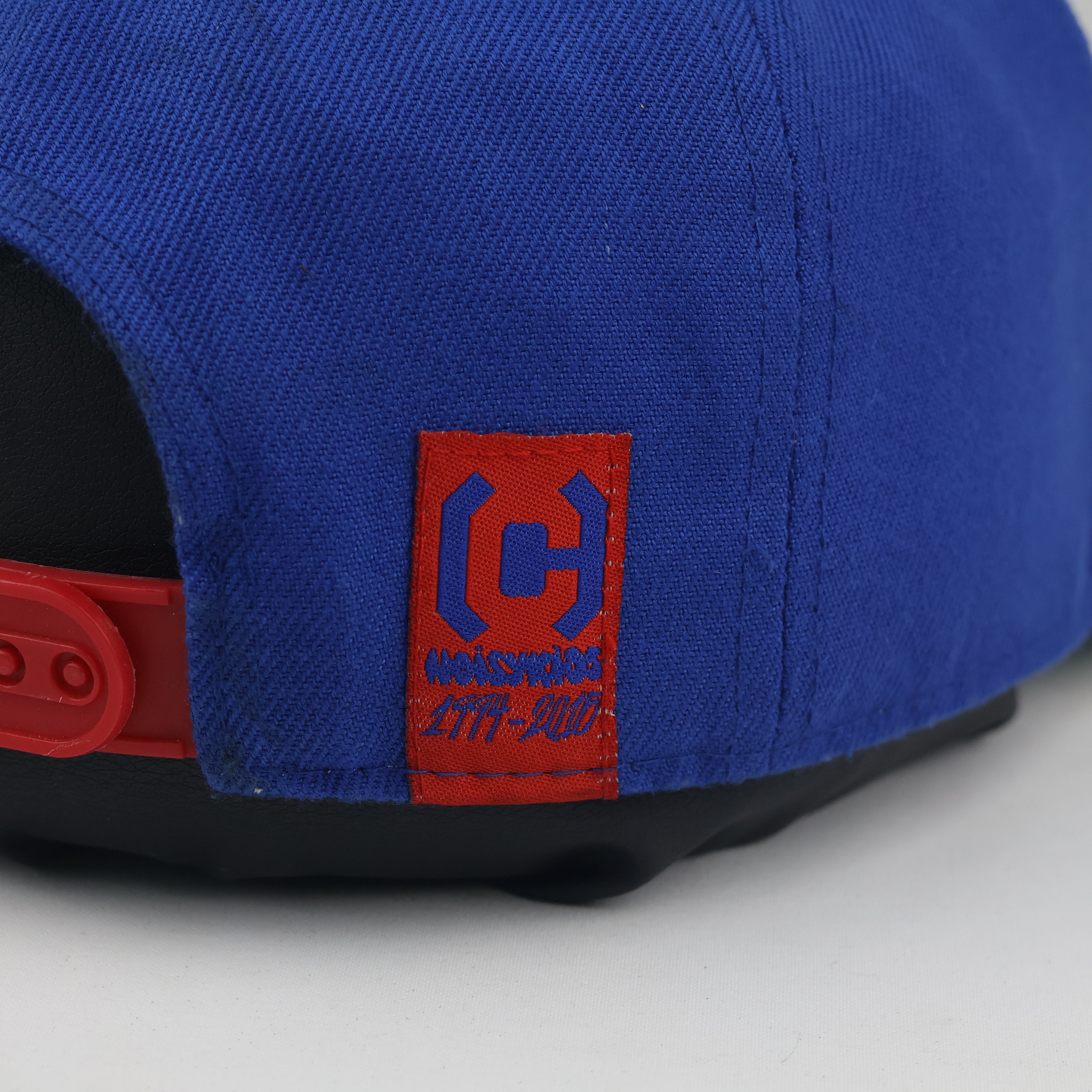 Cropp Royal Blue and Red Two-Tone Snapback Cap
