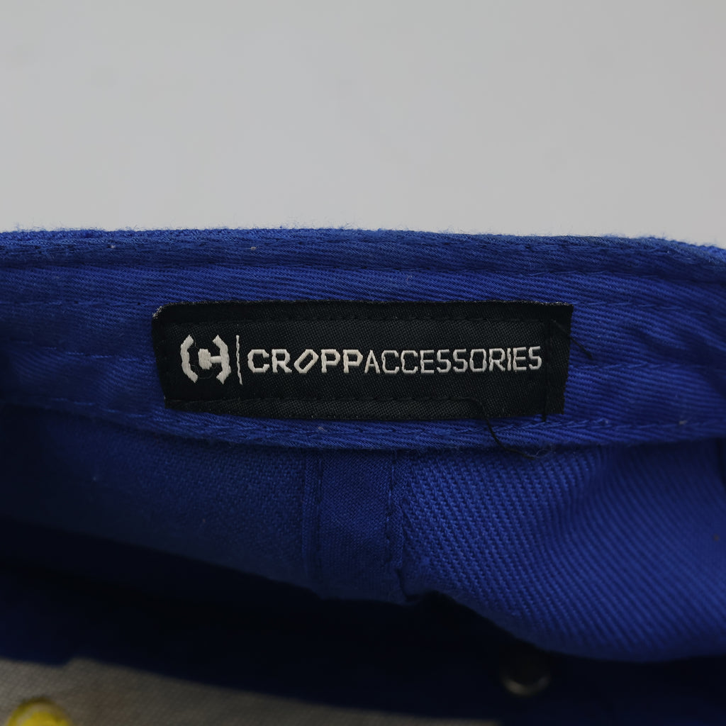 Cropp Royal Blue and Red Two-Tone Snapback Cap