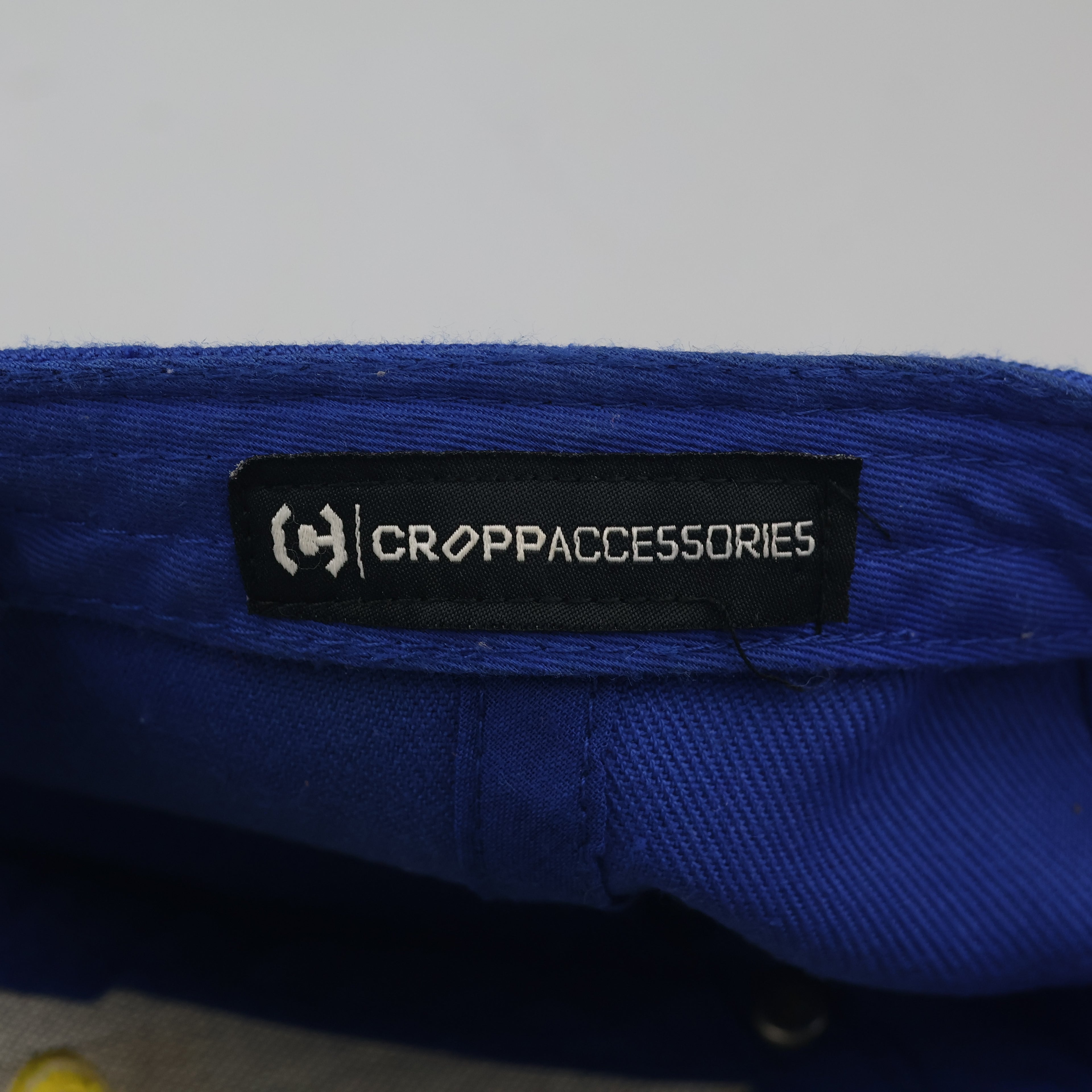 Cropp Royal Blue and Red Two-Tone Snapback Cap