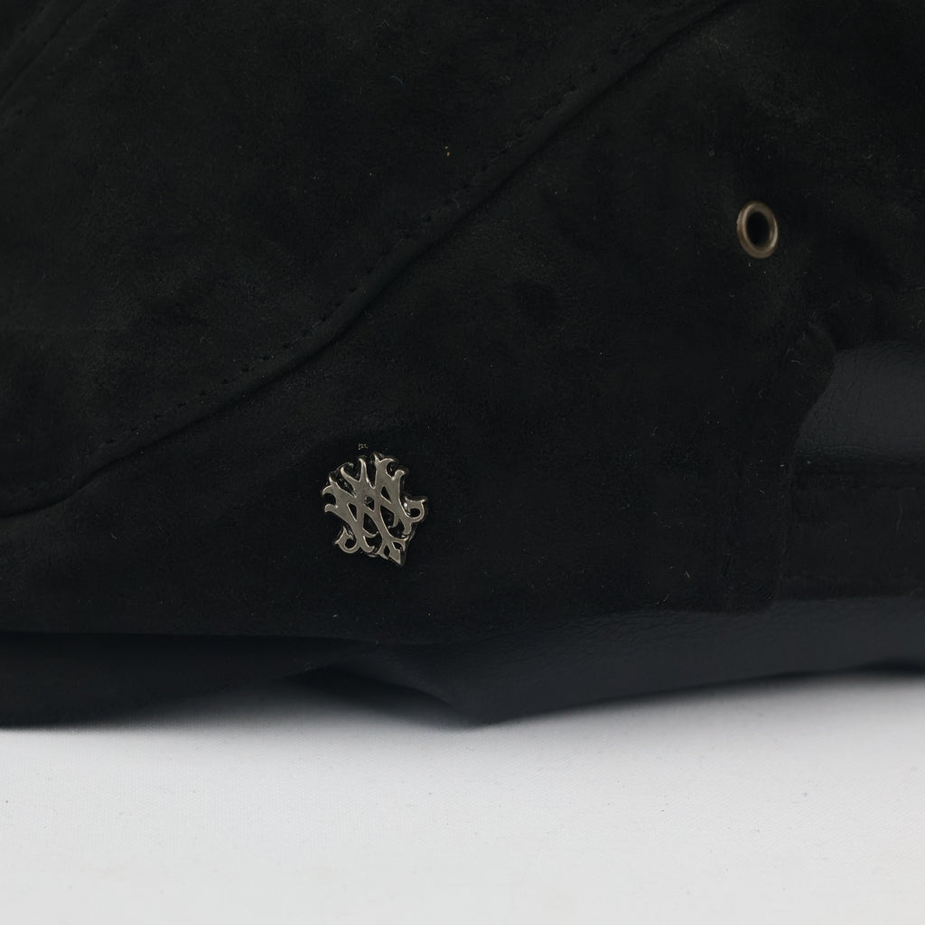 Thrifted MQUM Korea Black Driving Flat Cap - Size 57-59cm
