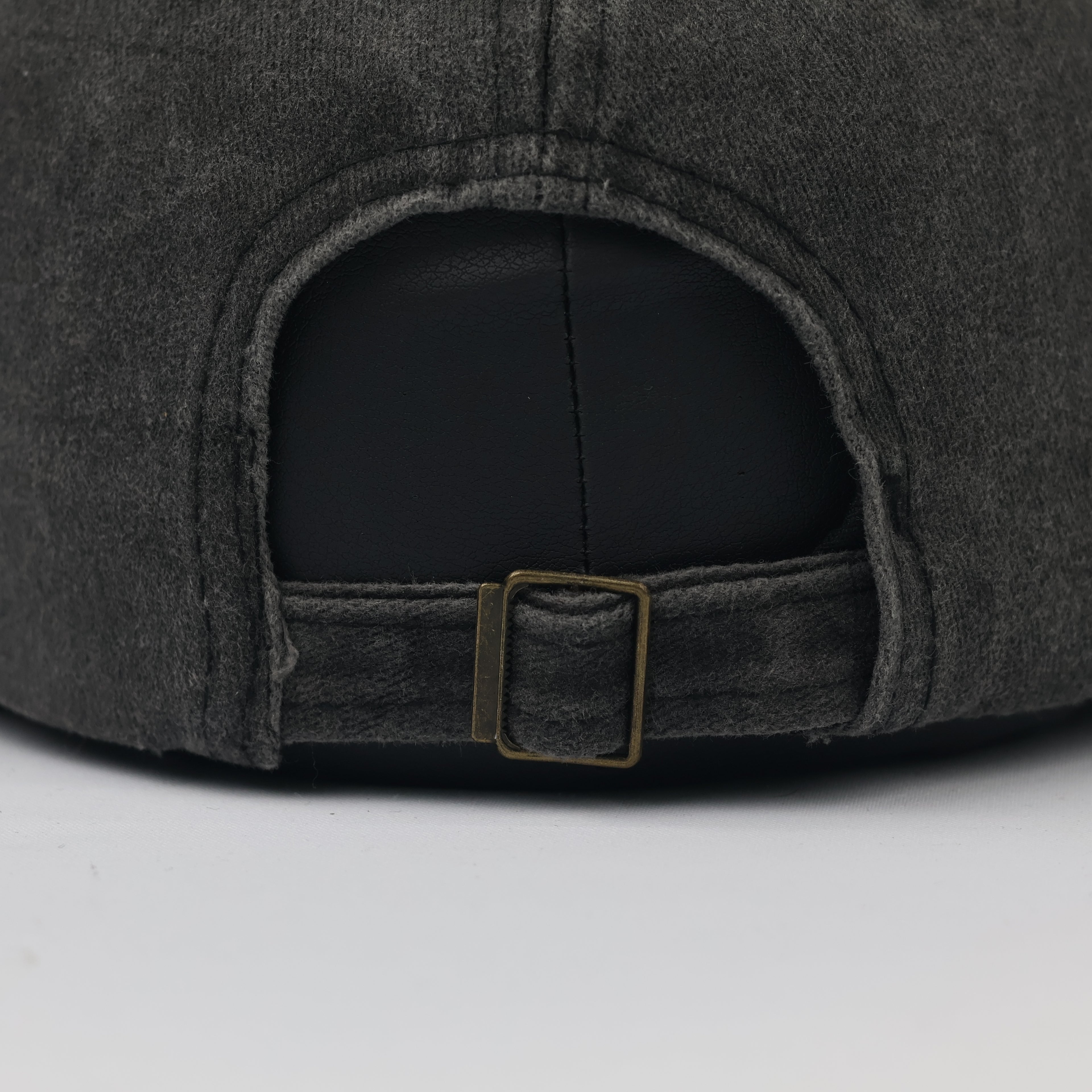Vintage Boston EST. 1997 Washed Cotton Trotted Dad Hat | Charcoal Grey Baseball Cap