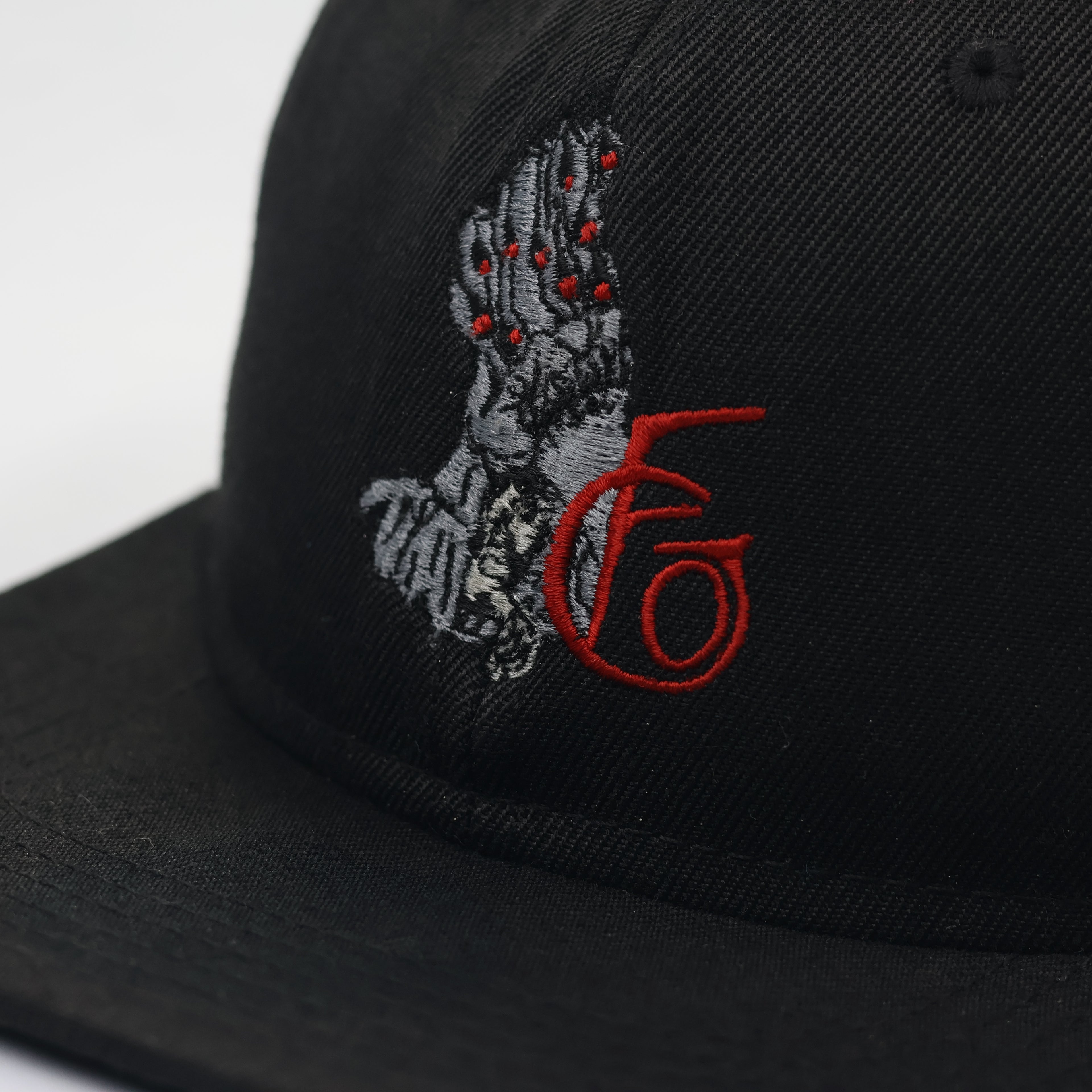 Atlantis Snapback Thrifted Cap | Black Faschingsgilde Oberperfuss Embroidered Hat