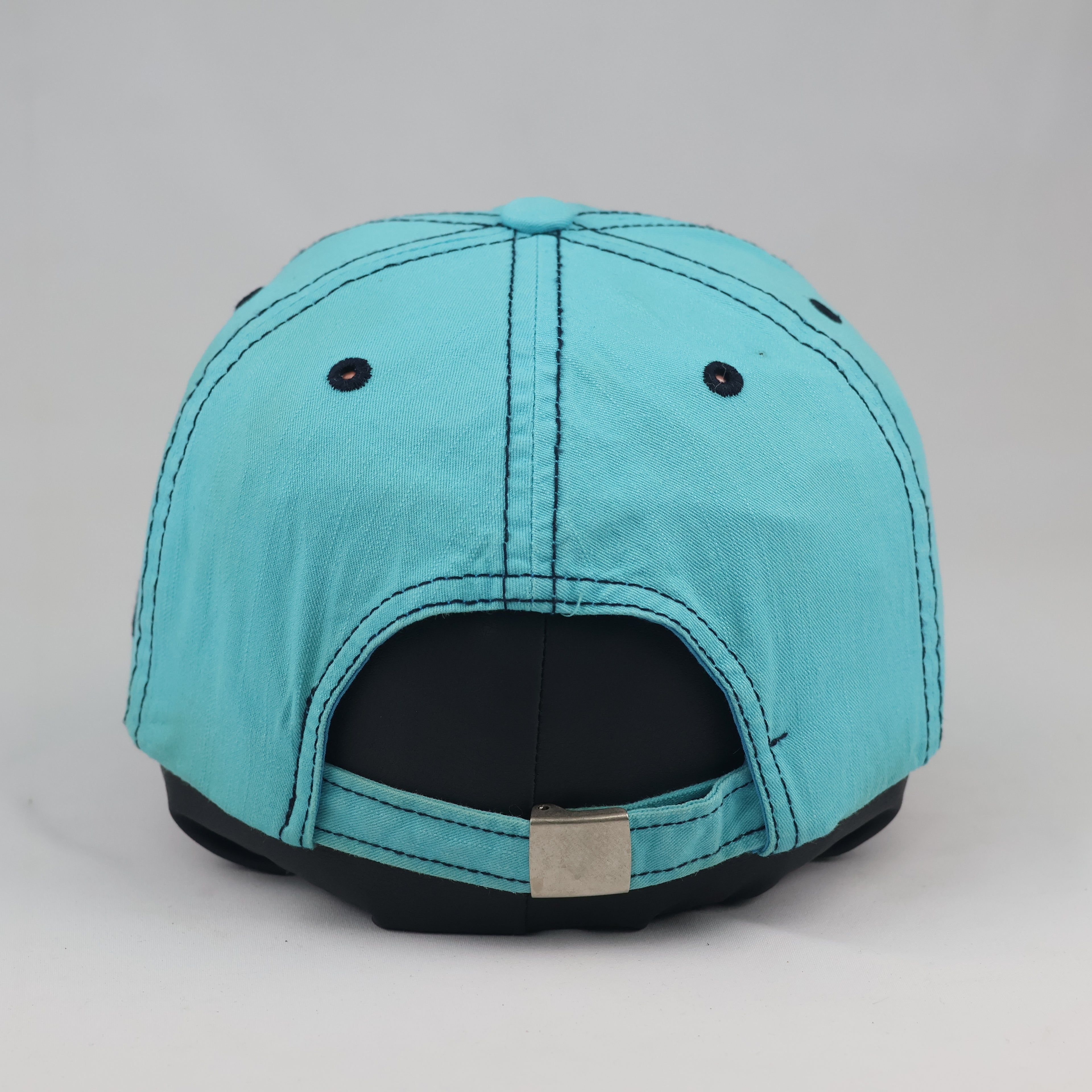 Thrifted Von Dutch Raw Edge Distressed Baseball Cap - Size 56-58cm
