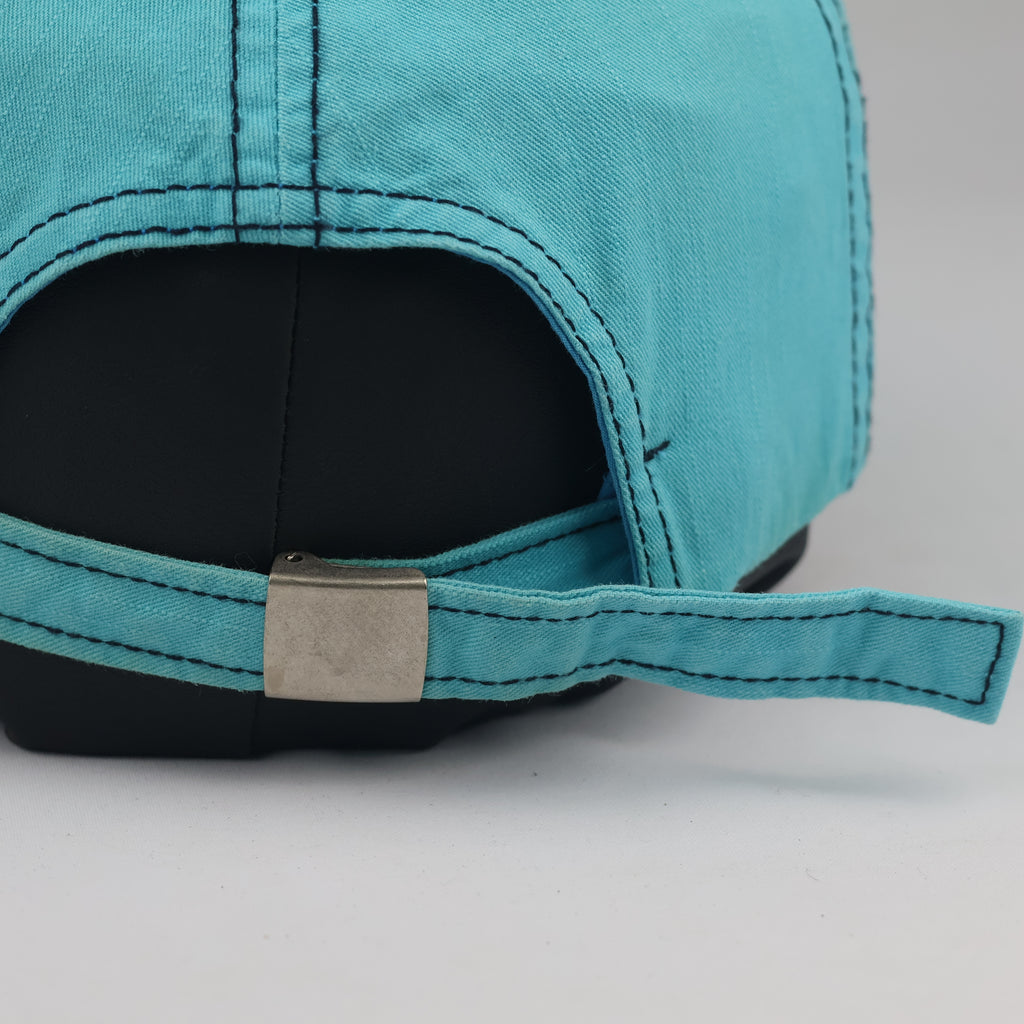 Thrifted Von Dutch Raw Edge Distressed Baseball Cap - Size 56-58cm