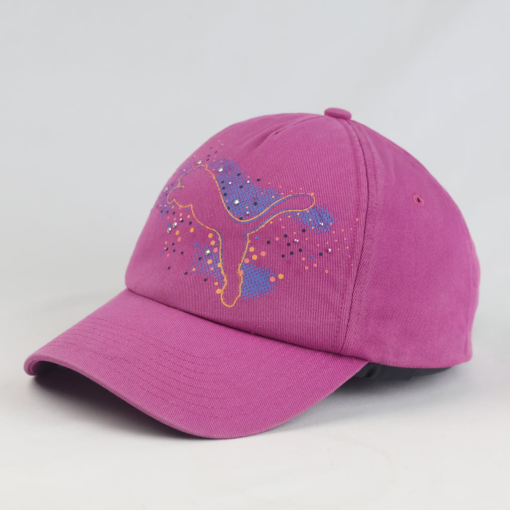 Thrifted Puma Magenta Cotton Strapback Cap (56-57 cm) |10733