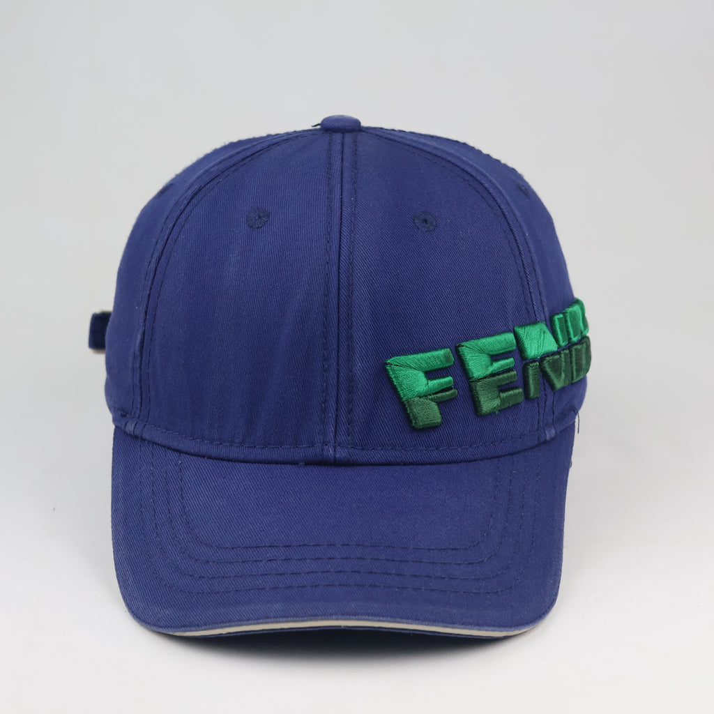 Thrifted Fendt "Leaders Drive Fendt" Blue Baseball Cap - Size 56-58cm