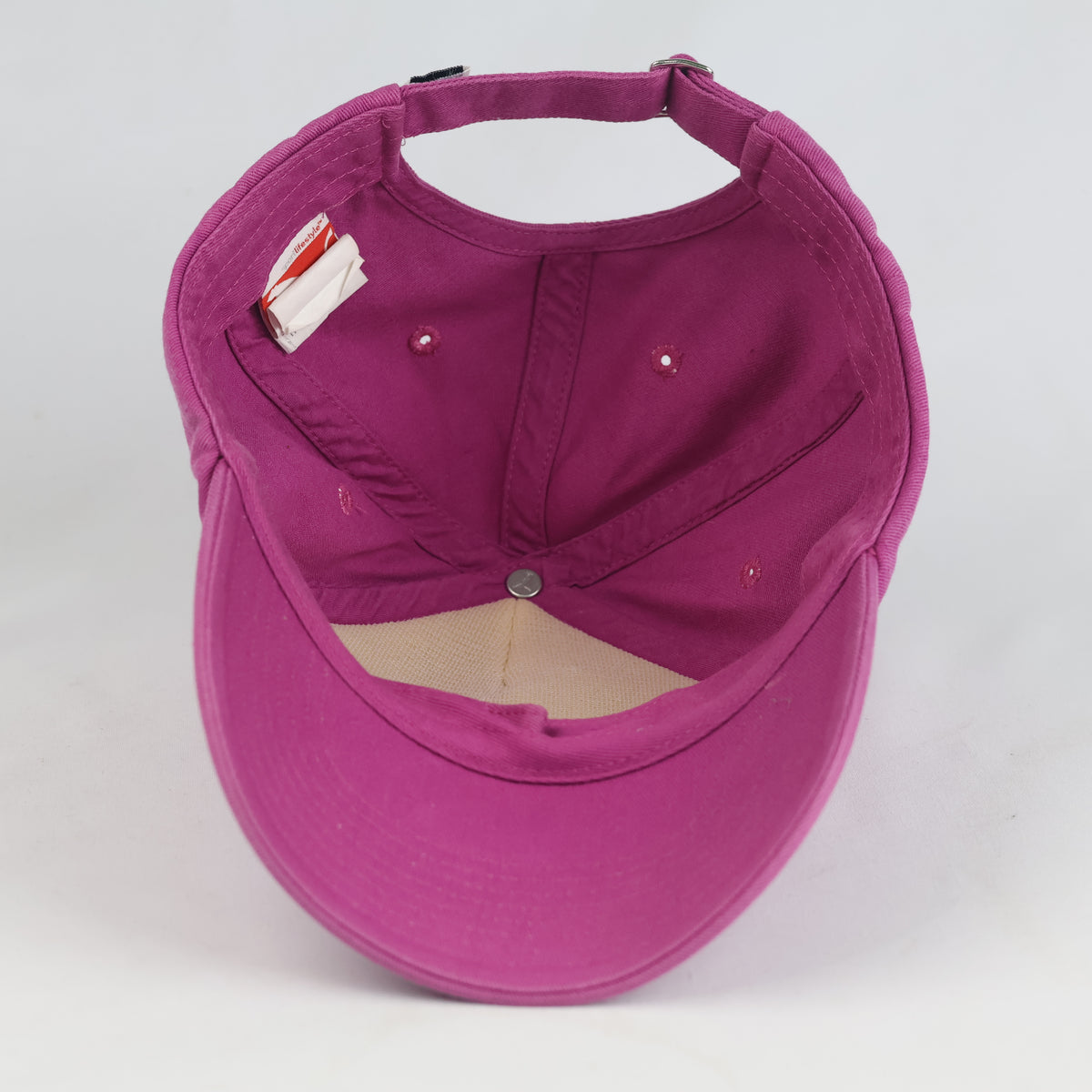 Thrifted Puma Magenta Cotton Strapback Cap (56-57 cm) |10733