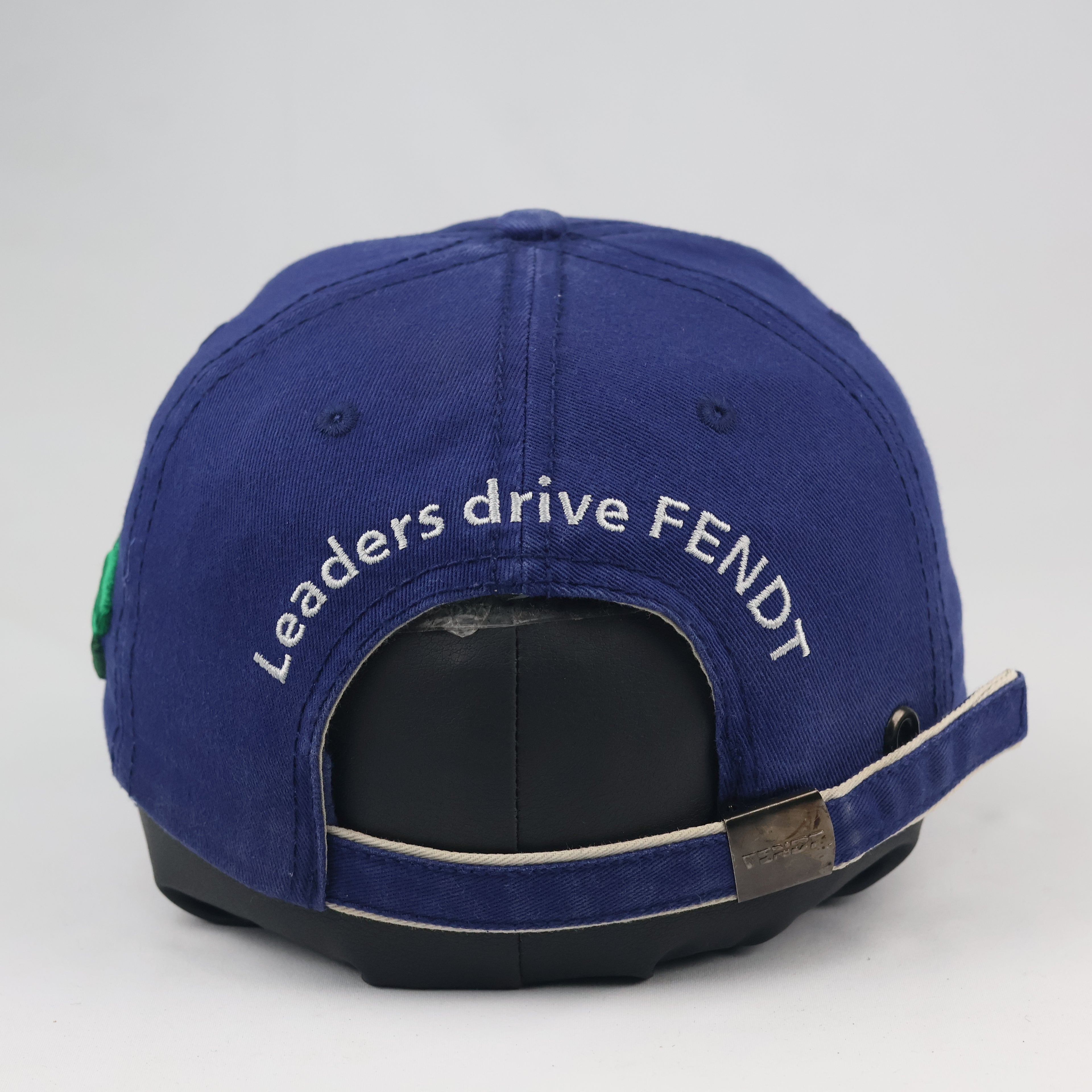 Thrifted Fendt "Leaders Drive Fendt" Blue Baseball Cap - Size 56-58cm