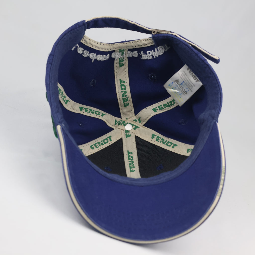 Thrifted Fendt "Leaders Drive Fendt" Blue Baseball Cap - Size 56-58cm