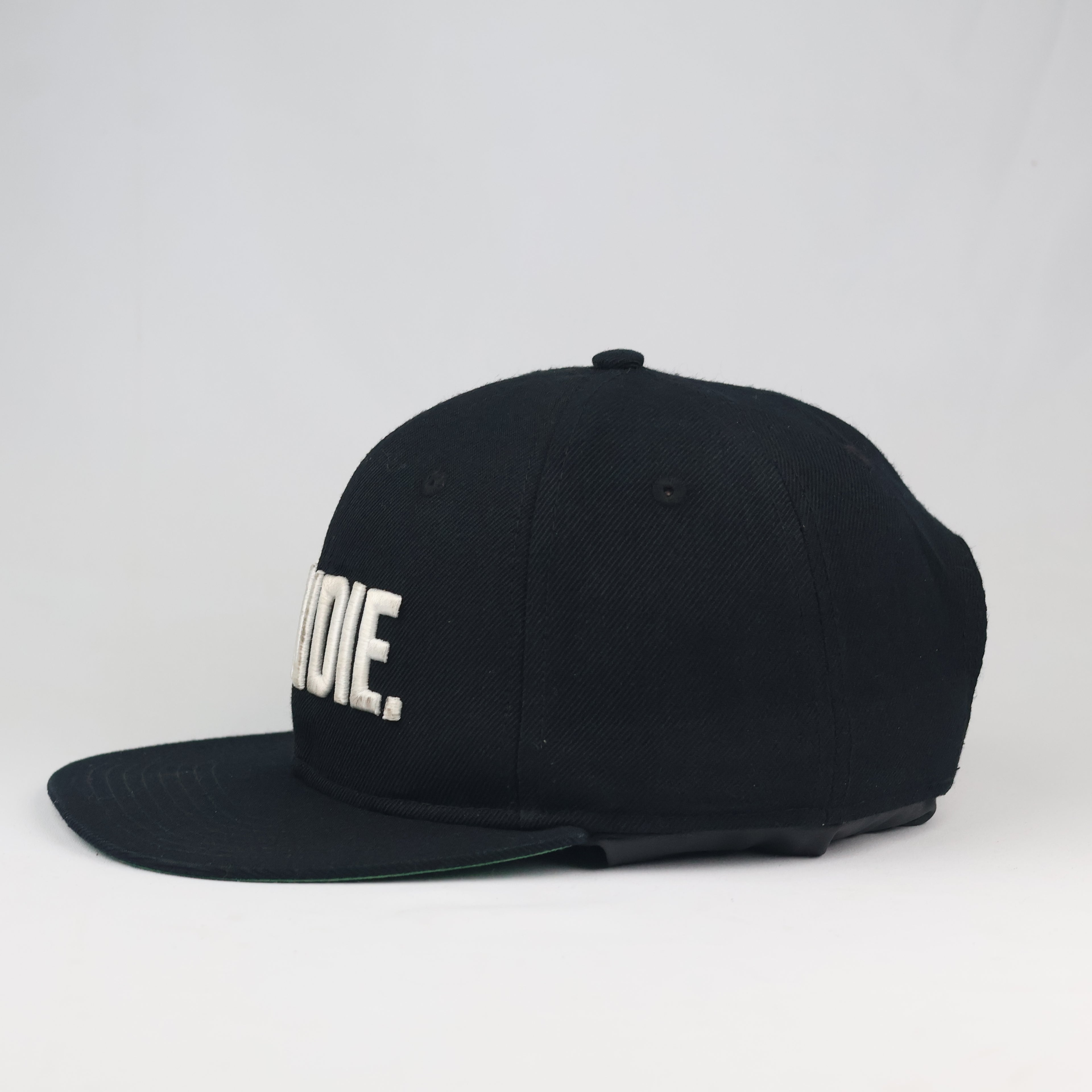 Thrifted Blondie Rock Band Black Flat Brim Cap - Size 56-58cm