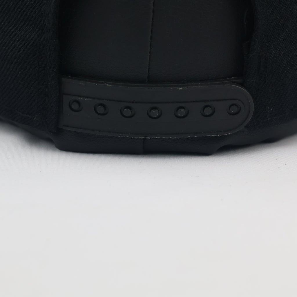 Thrifted Blondie Rock Band Black Flat Brim Cap - Size 56-58cm