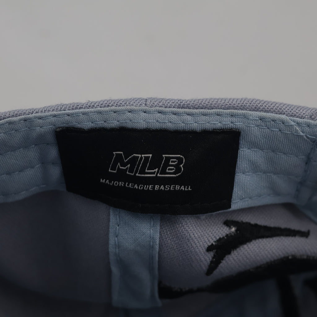 Classic Pittsburgh Pirates Baseball Cap - Grey Blue MLB Thrifted Strapback with Pirate Graphic