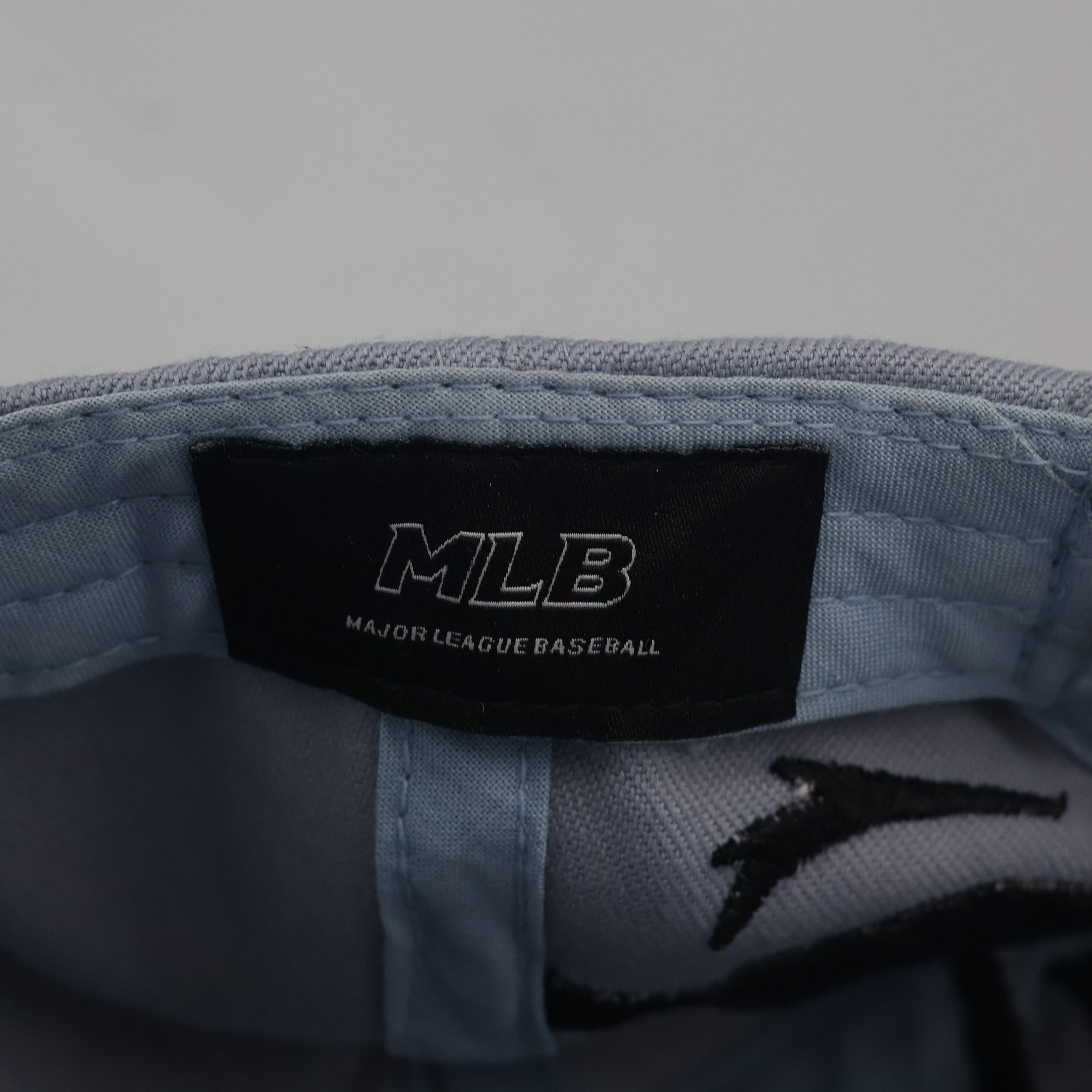 Classic Pittsburgh Pirates Baseball Cap - Grey Blue MLB Thrifted Strapback with Pirate Graphic