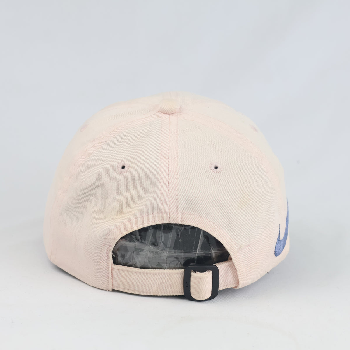 Thrifted Nike Pastel Pink Dad Hat with Side Swoosh | 10762