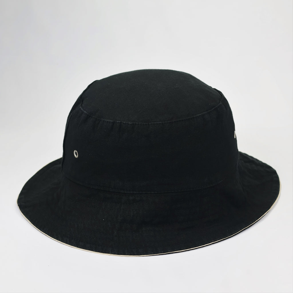 Authentic Le Coq Sportif Thrifted Bucket Hat | Navy Cotton Sun Hat Size 57cm
