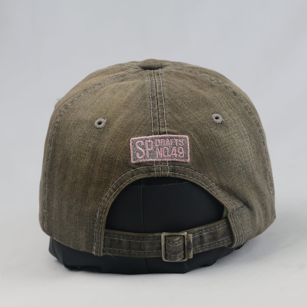 Thrifted SP Drafts Washed Cotton Strapback Cap (58-59 cm) | 10723