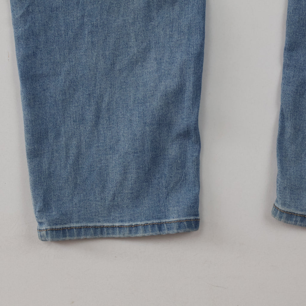 Thrifted Mind Bridge Denim Men's Light Blue Slim Jeans 32 Waist/ J1006