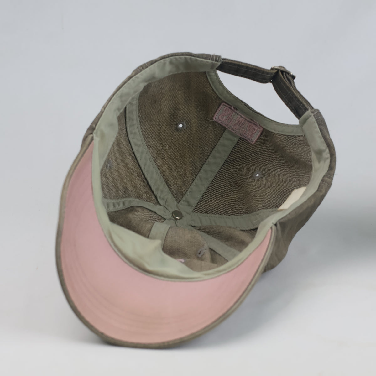 Thrifted SP Drafts Washed Cotton Strapback Cap (58-59 cm) | 10723