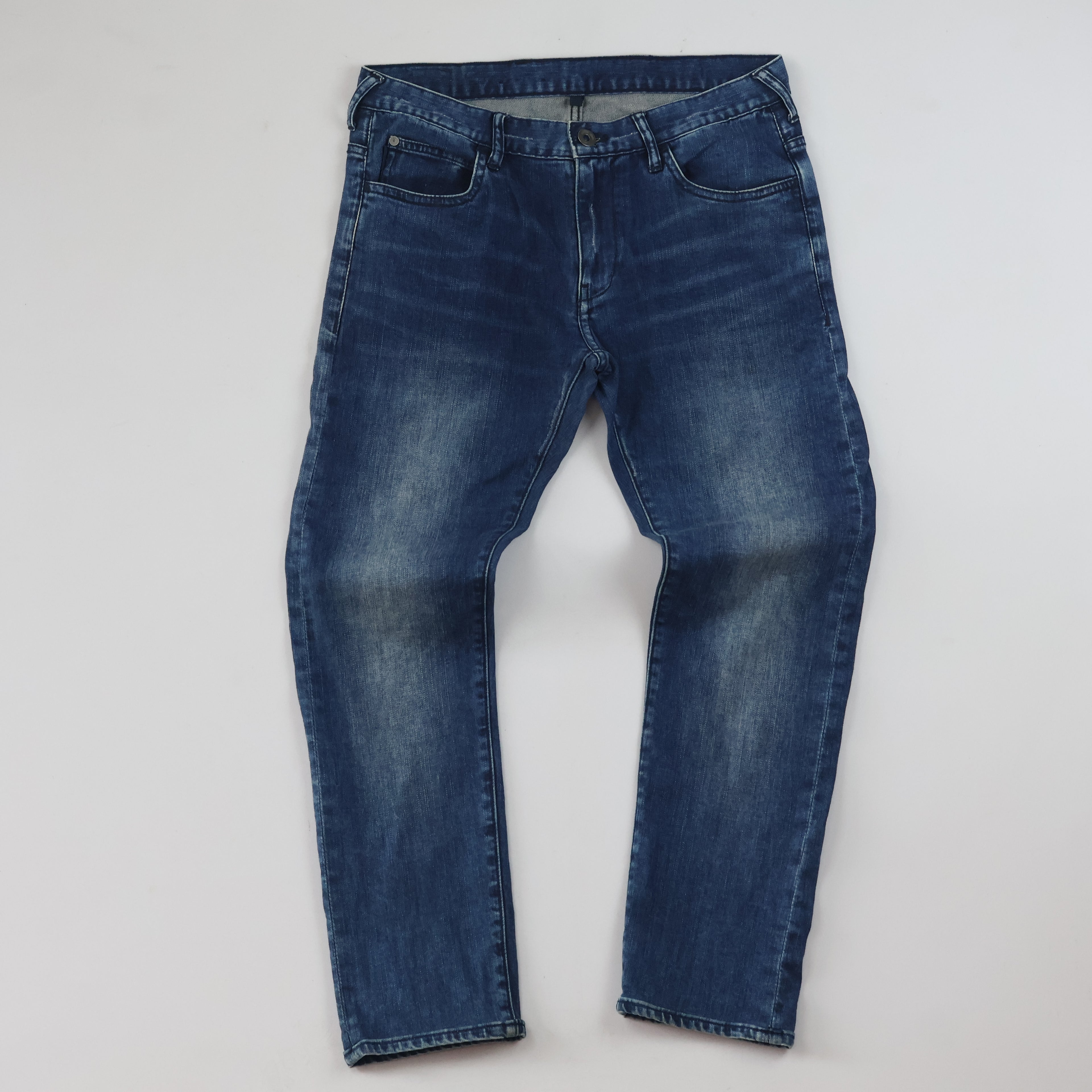 Armani Thrifted Jean J10 Dark Wash Denim Jeans/ J1003