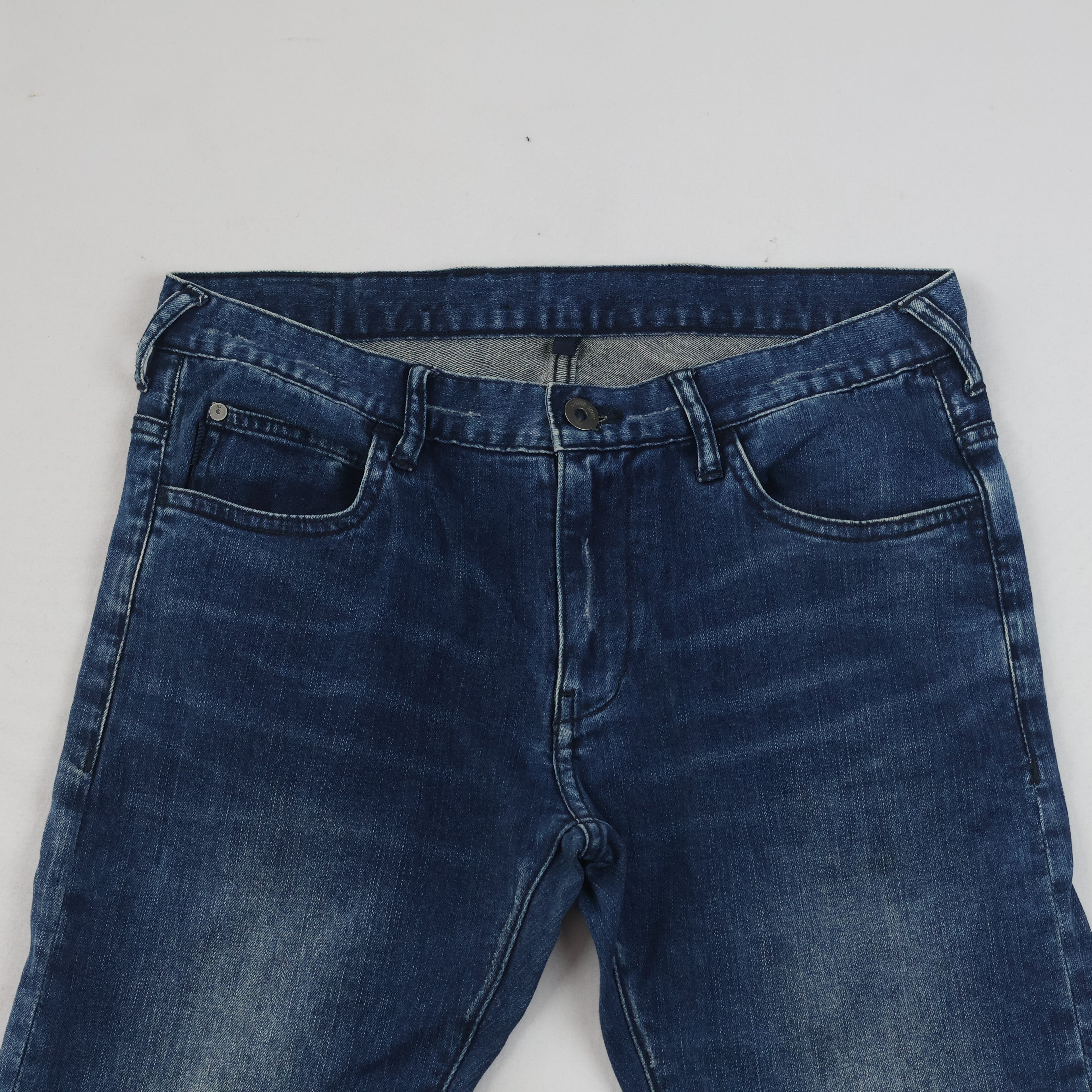 Armani Thrifted Jean J10 Dark Wash Denim Jeans/ J1003