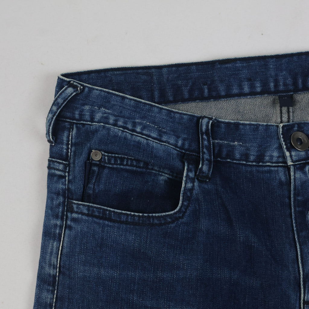 Armani Thrifted Jean J10 Dark Wash Denim Jeans/ J1003