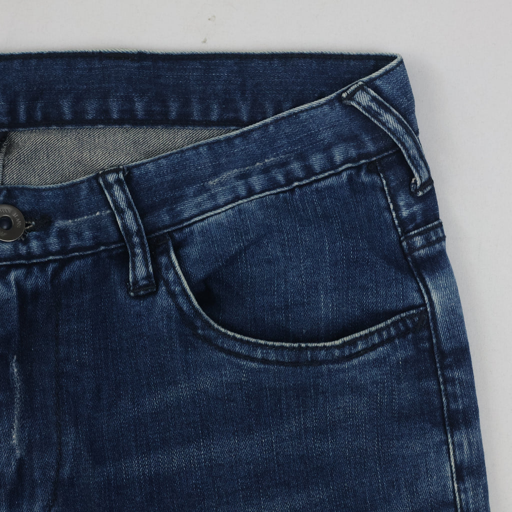 Armani Thrifted Jean J10 Dark Wash Denim Jeans/ J1003