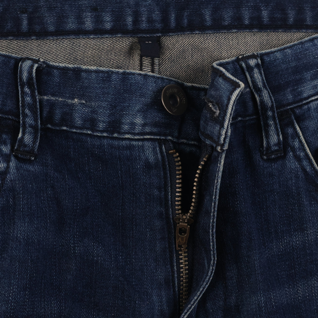 Armani Thrifted Jean J10 Dark Wash Denim Jeans/ J1003