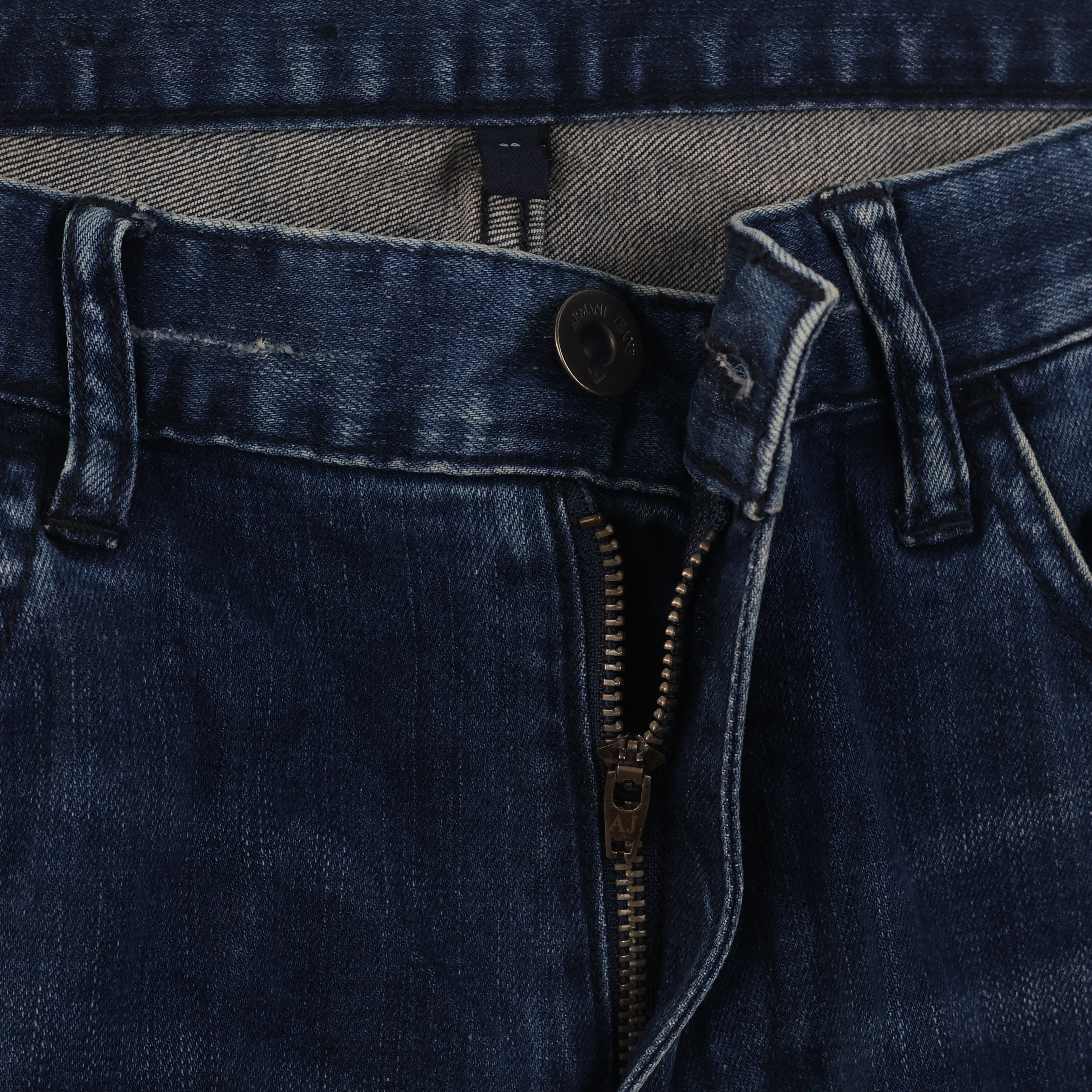 Armani Thrifted Jean J10 Dark Wash Denim Jeans/ J1003
