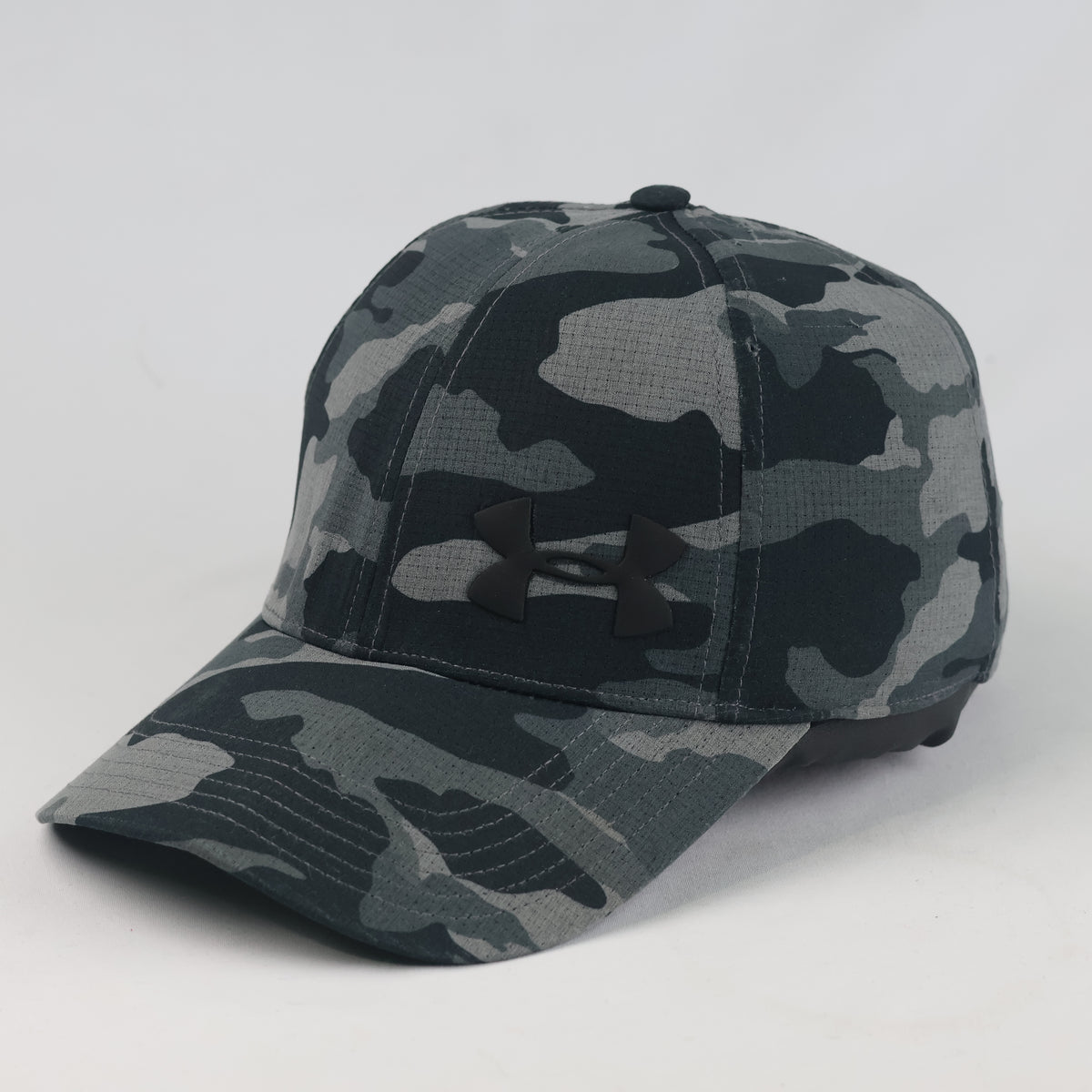 Thrifted Under Armour Men's Grey Camo Sports Cap (57 cm) |10682