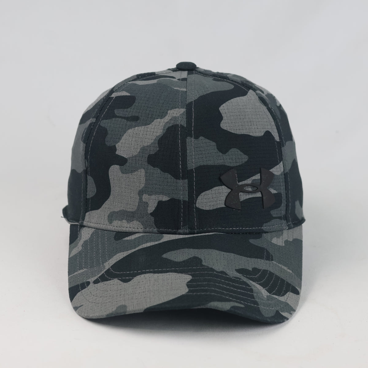 Thrifted Under Armour Men's Grey Camo Sports Cap (57 cm) |10682