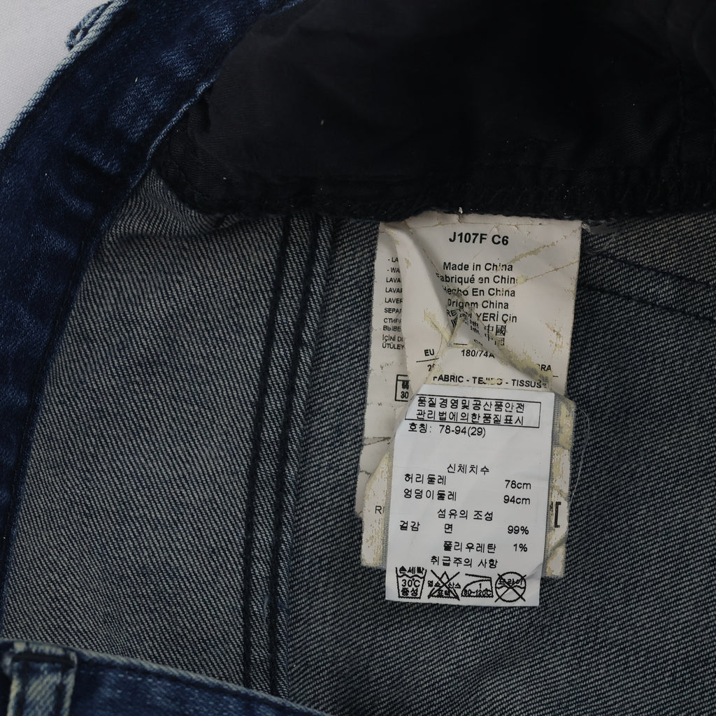 Armani Thrifted Jean J10 Dark Wash Denim Jeans/ J1003