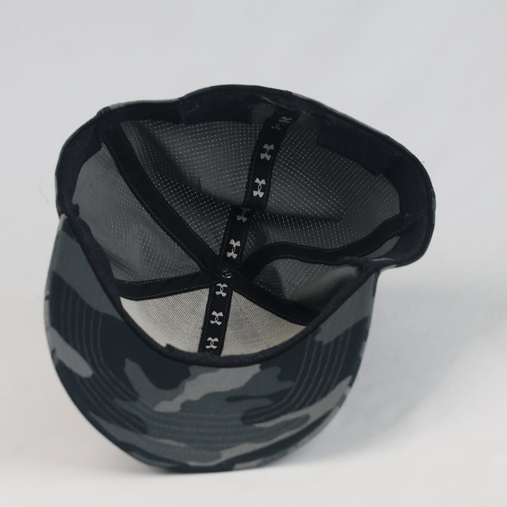 Thrifted Under Armour Men's Grey Camo Sports Cap (57 cm) |10682