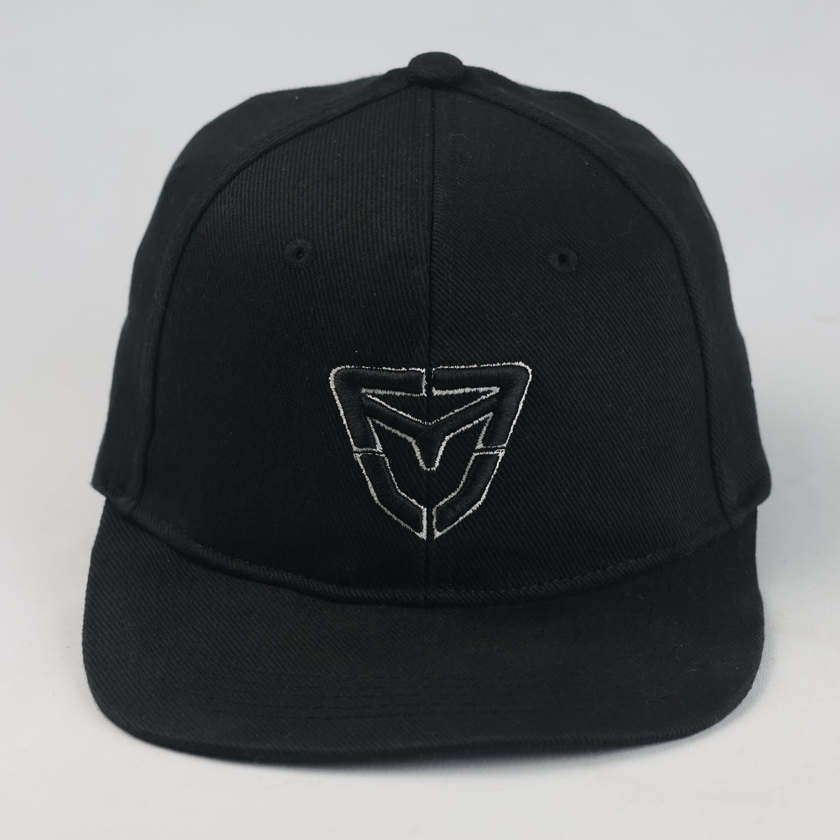 Thrifted Vintage Vehicle.Co Embroidered Logo Black Snapback Cap (57 cm) |10681