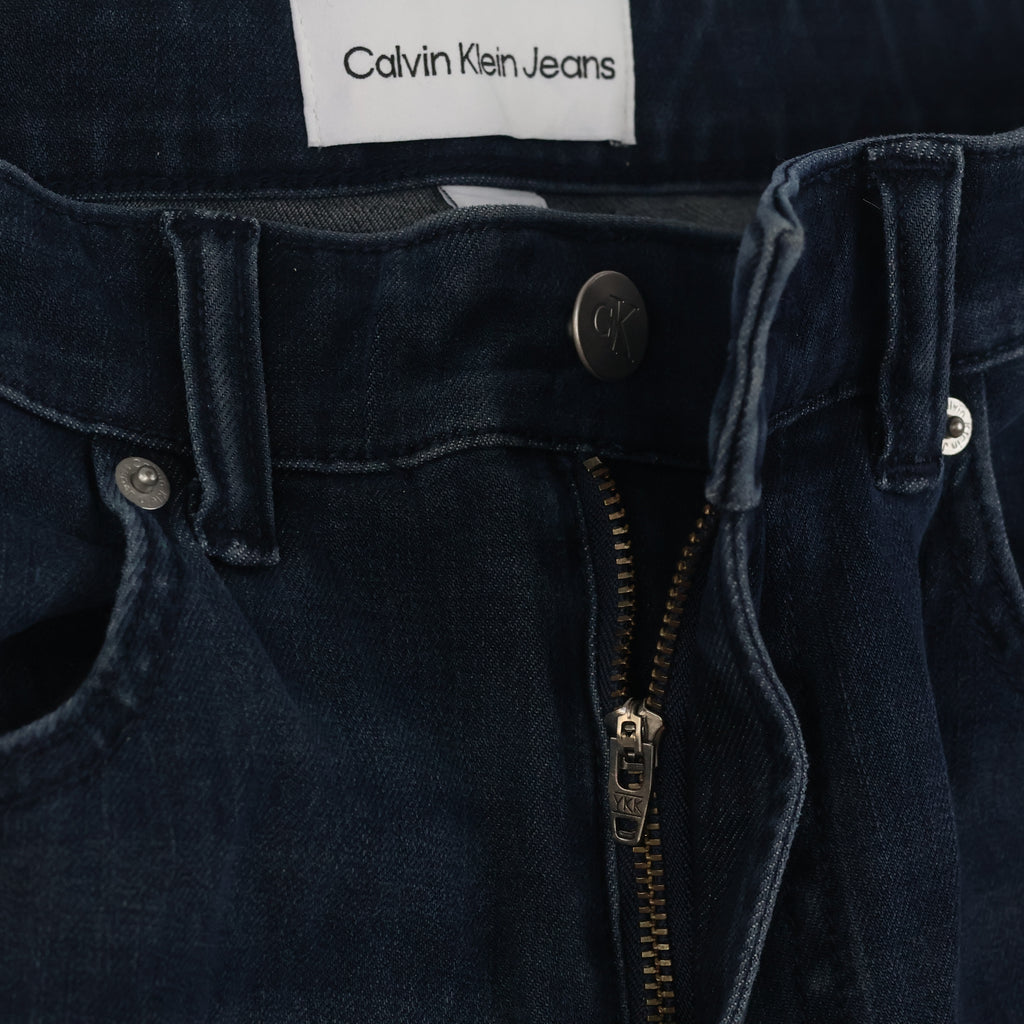 Calvin Klein Thrifted Jeans Straight Leg Dark Wash Denim/ J1002
