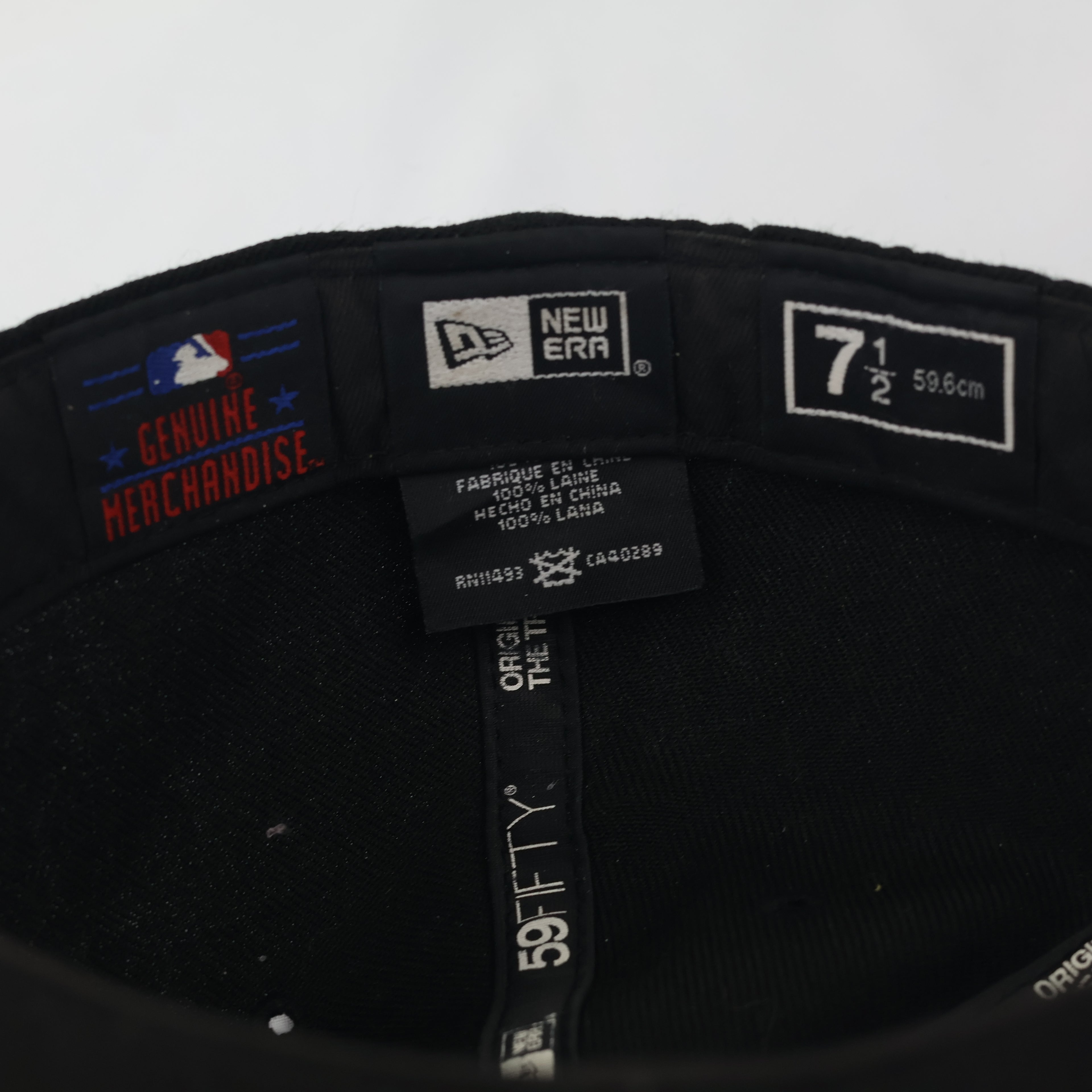 Limited Edition New Era 59FIFTY New York Thrifted Yankees Cap | Black Fitted 59.6cm
