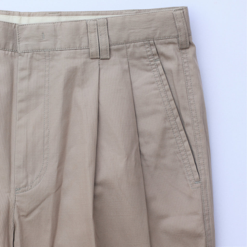 Classic Beige Pleated Chinos for Men – Comfort Fit | Waist 30-32, Length 42 | INDIAN Brand Trousers