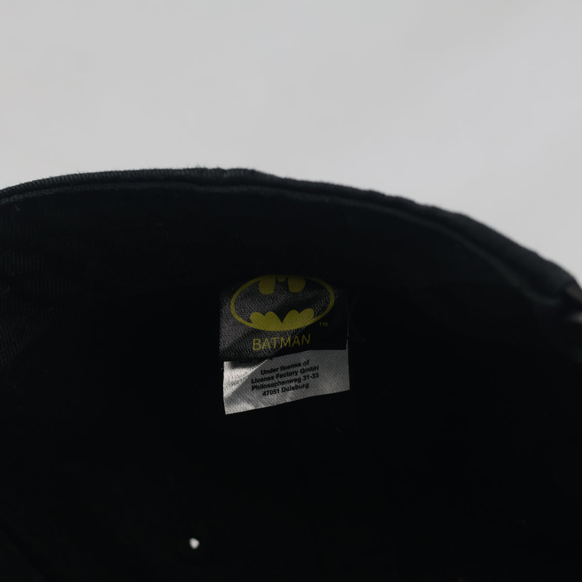 Thrifted DC Comics Batman Embroidered Snapback Cap (55 cm) |10726