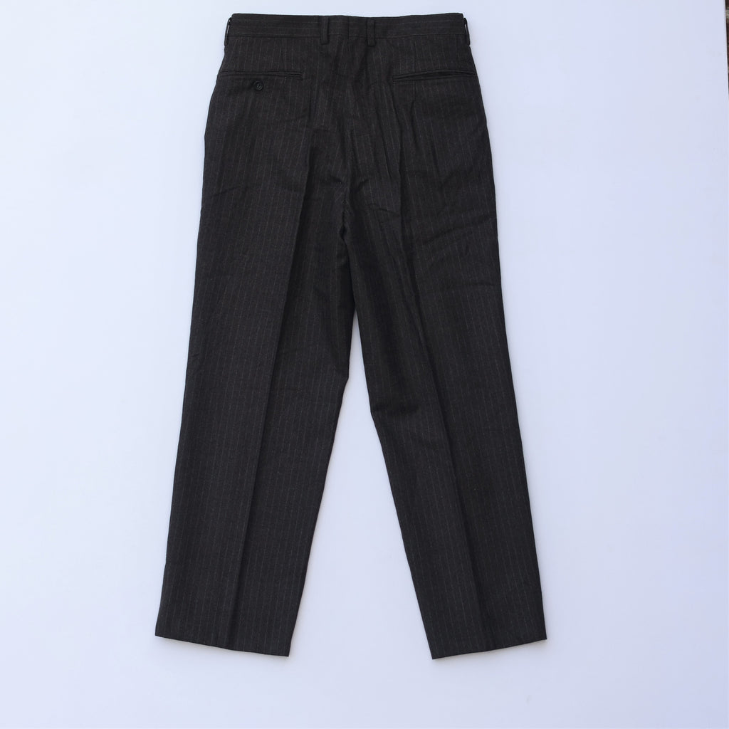 Men’s Charcoal Pinstripe Formal Trouser – Waist 32 | Length 39 | Slim Look Business Wear Pants
