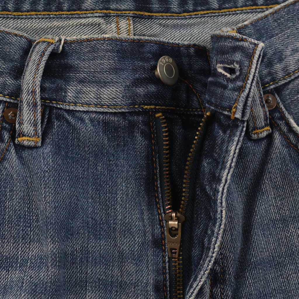 Gap 1969 Slim Medium Wash Thrifted Denim Jeans/ J1004