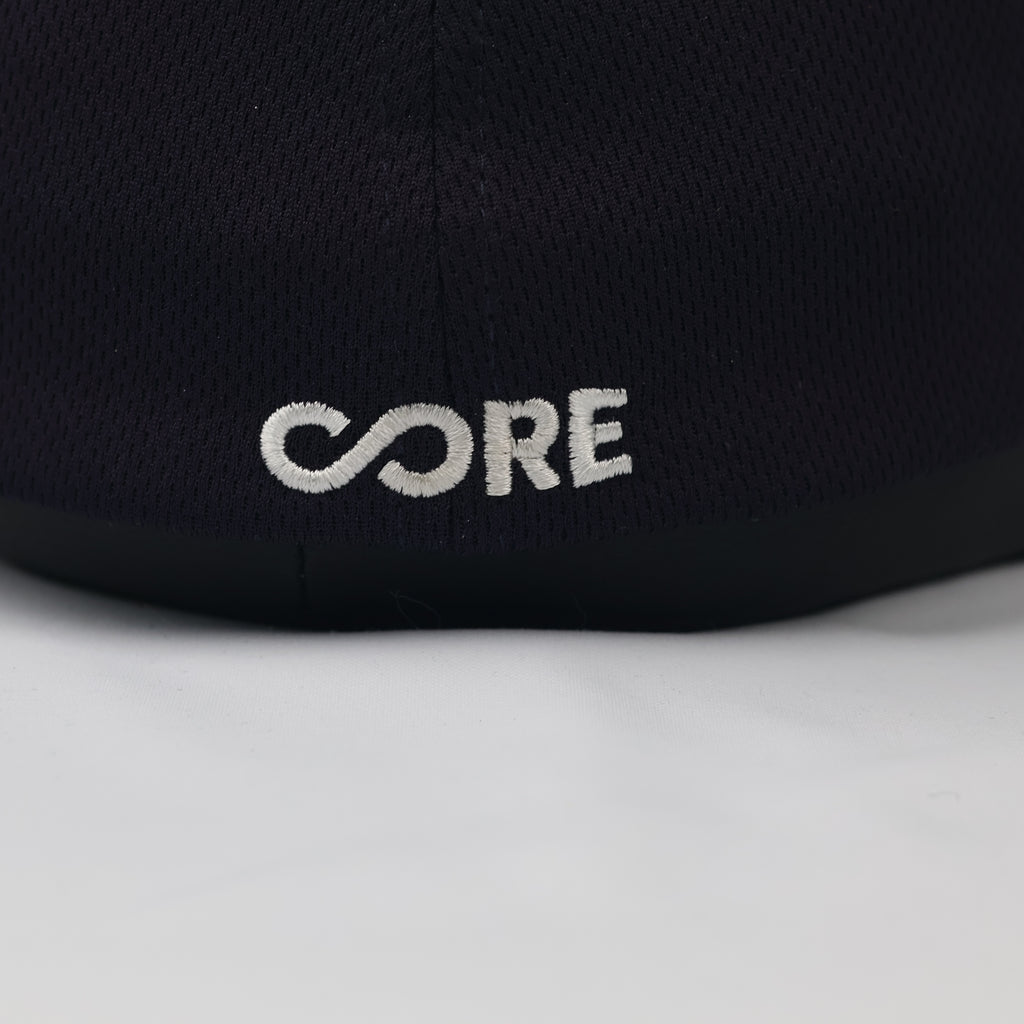Core Official Licensed "G" Logo Thrifted Baseball Cap – Navy/Red