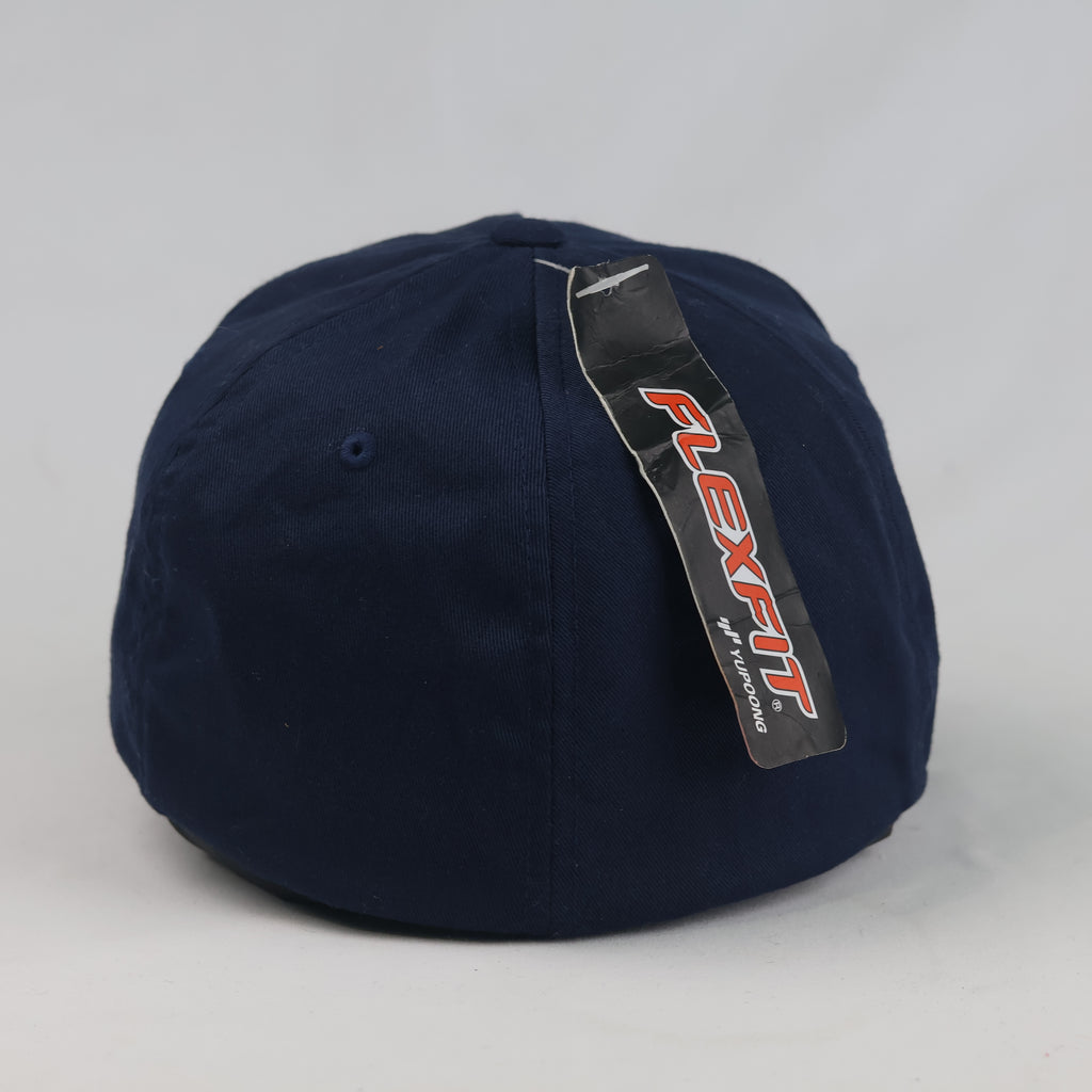Thrifted Flexfit by Yupoong Navy Blue Cap (58-59 cm) |10693