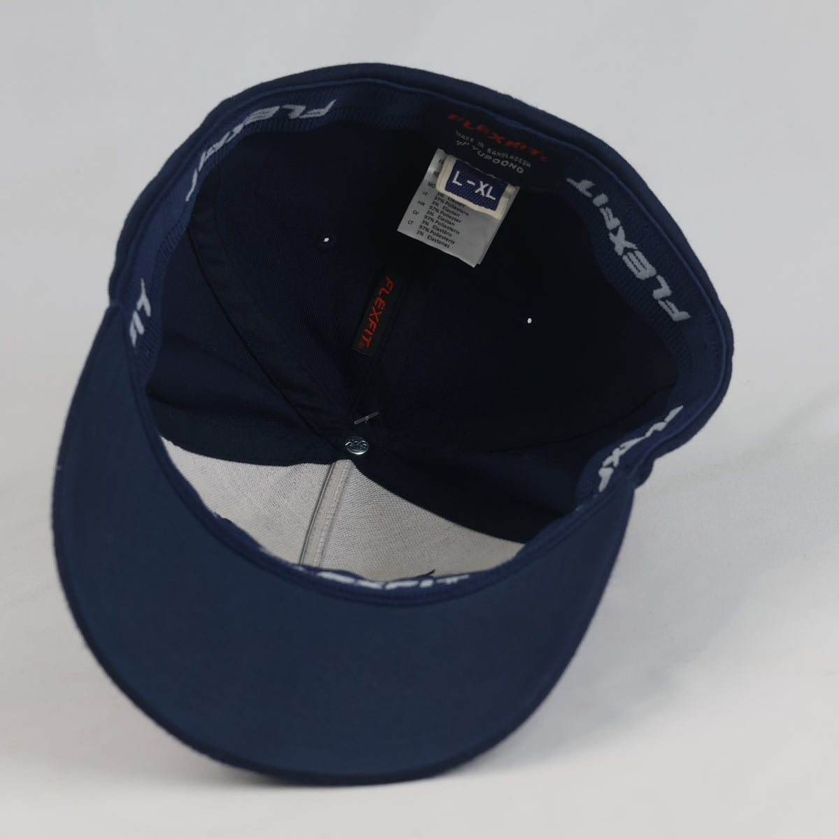 Thrifted Flexfit by Yupoong Navy Blue Cap (58-59 cm) |10693
