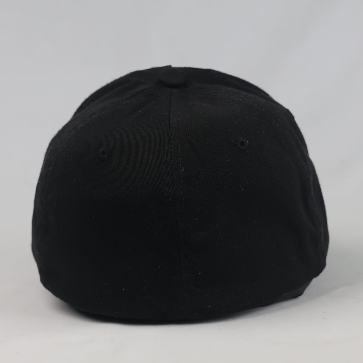 Thrifted Flexfit Yupoong Classic Black Blank Baseball Cap (58-60 cm) |10691