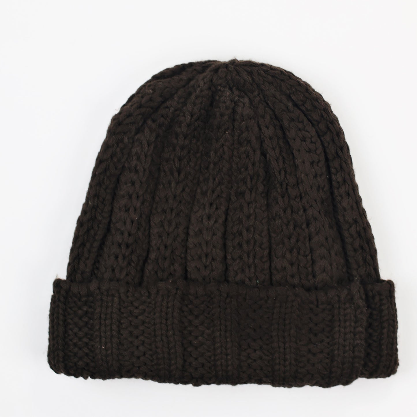 Chocolate Brown Made In Korea Winter Beanie - Warm Adult Hat