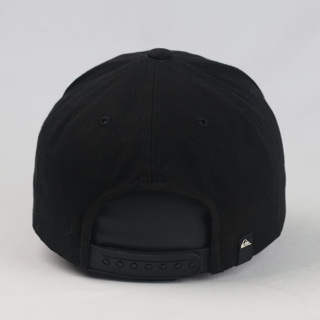 Thrifted Quiksilver Black Wave Snapback Cap (55-56 cm) |10701