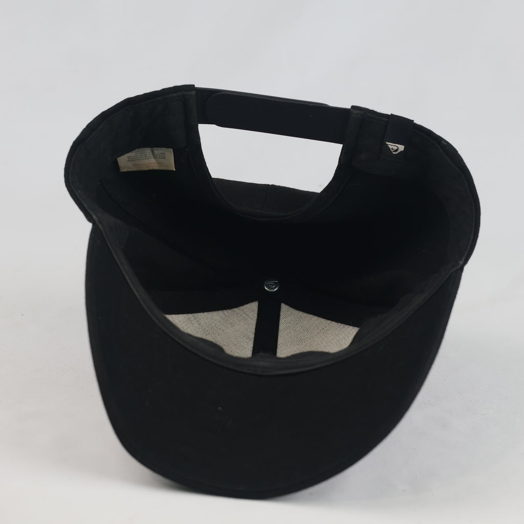 Thrifted Quiksilver Black Wave Snapback Cap (55-56 cm) |10701