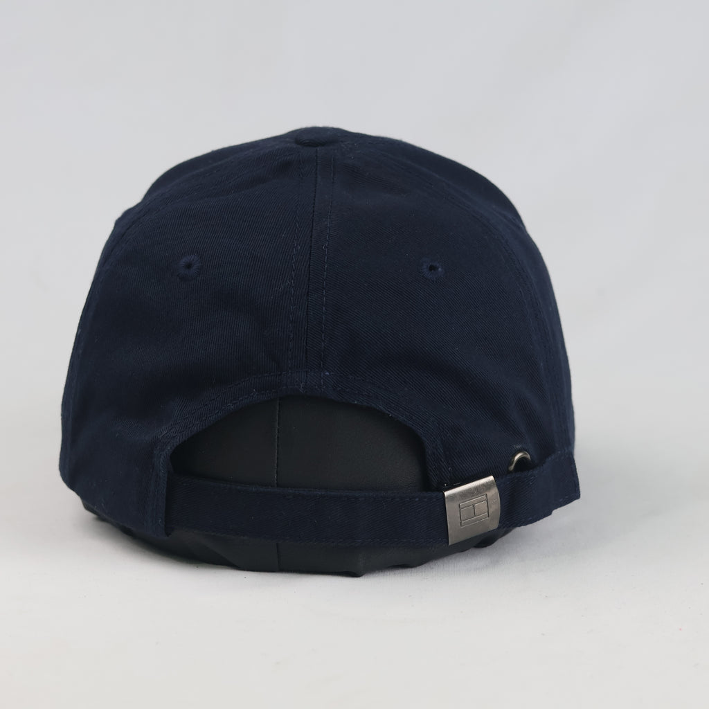 Thrifted Tommy Hilfiger Navy Cotton Strapback Cap (57-59 cm) |10700