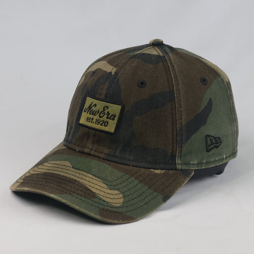 Thrifted New Era 9FORTY Camo Strapback Cap (57-58 cm) |10702