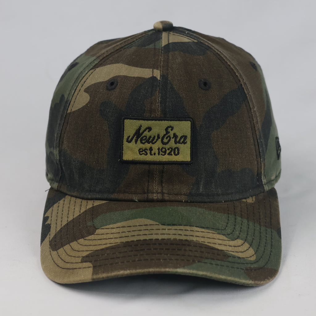 Thrifted New Era 9FORTY Camo Strapback Cap (57-58 cm) |10702